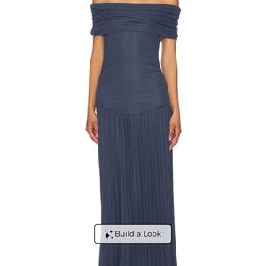 Lioness Navy Blue Knit Top